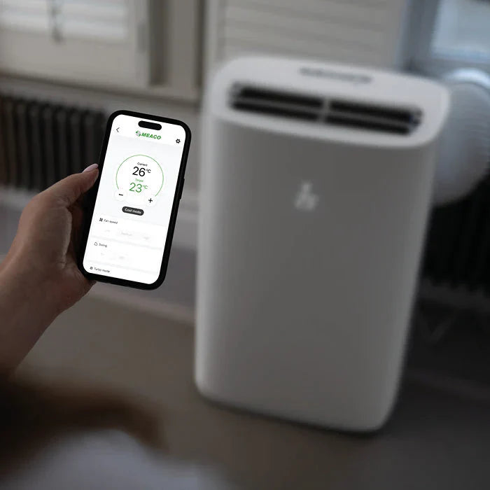 Meaco Cirro+® 14000 BTU Super Quiet Inverter Smart Portable Air Conditioner - Cooling Only