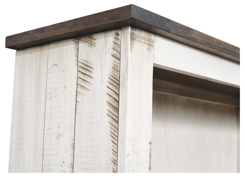 Amish Madison Rustic Bookcase