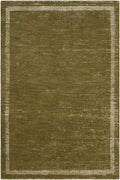 Tufape Green Modern Minimalist Handmade Area Rug